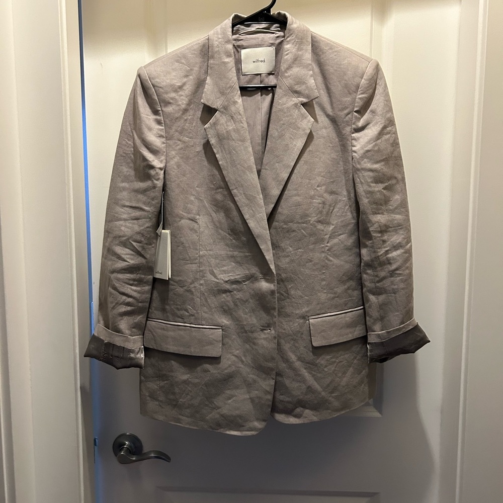 Wilfred Burlington Linen Blazer